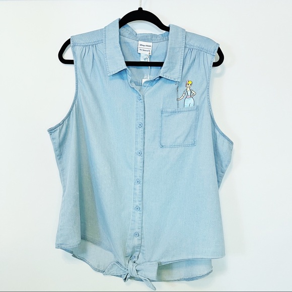 Her Universe Tops - Her Universe Toy Story 4 Bo Peep Tie-Front Top